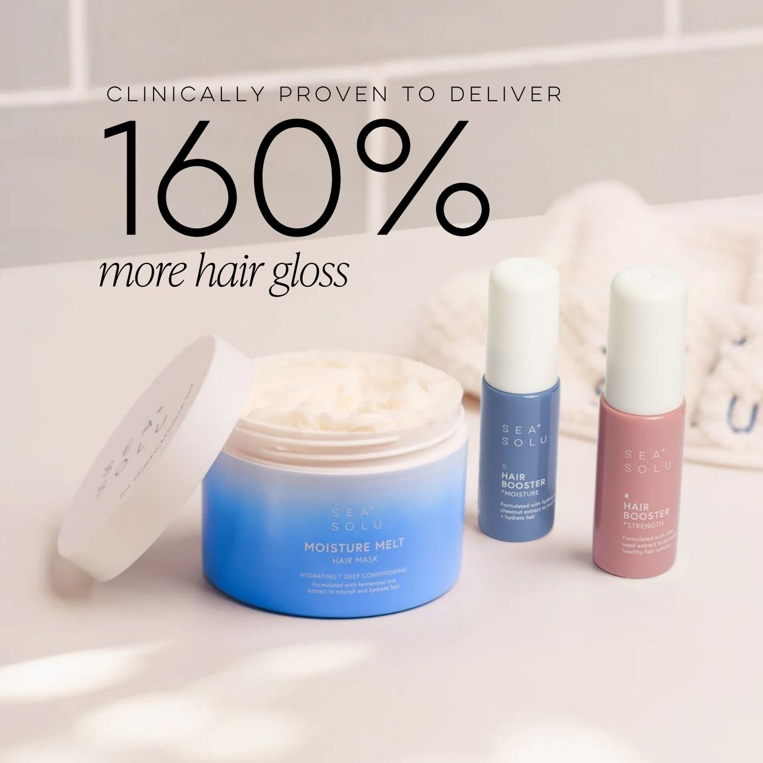 SEA+SOLU Moisture Melt Hair Mask