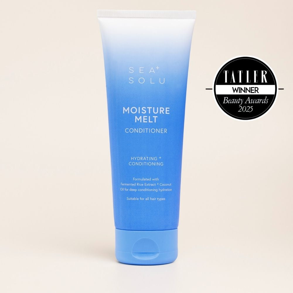 SEA+SOLU Moisture Melt Conditioner —
award-winning silicone-free conditioner, vegan,
Ireland