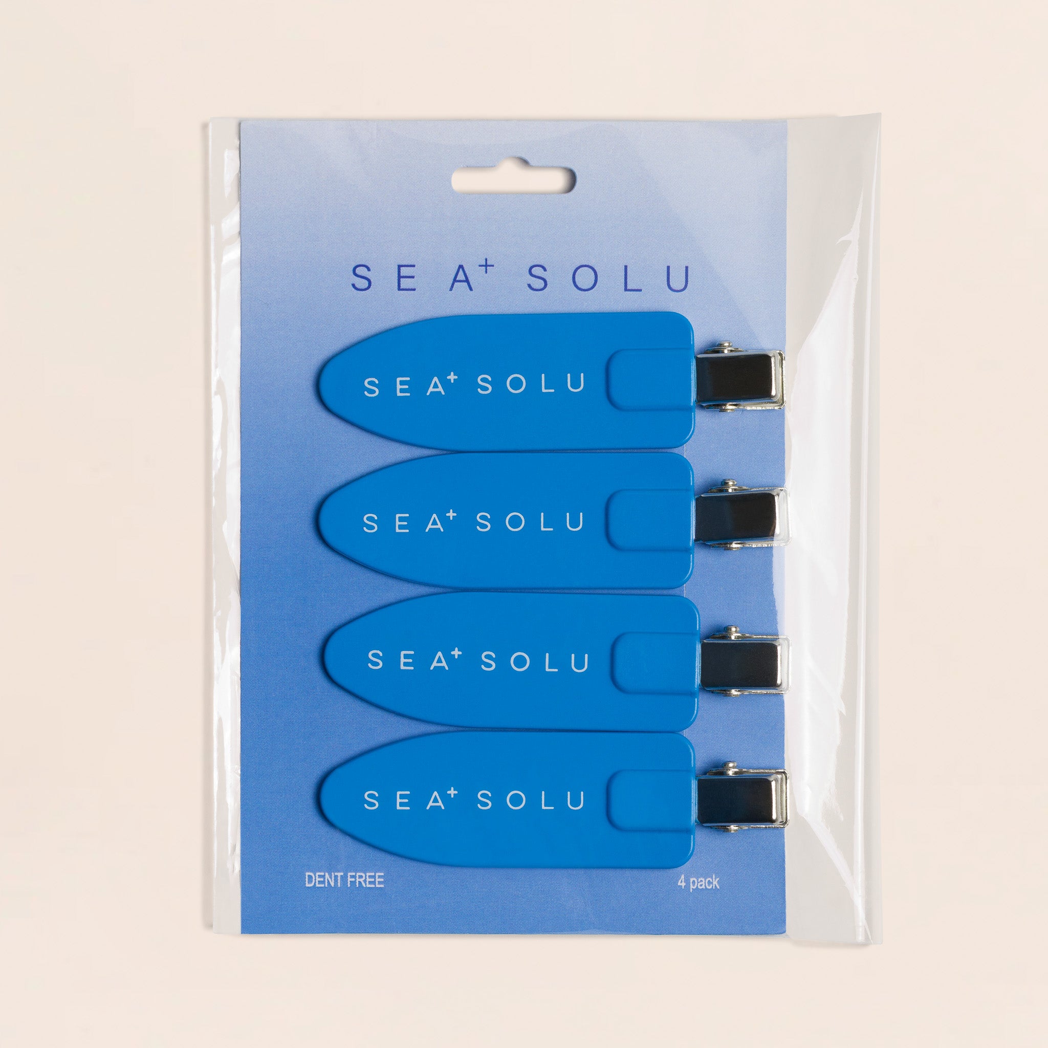 SEA+SOLU Creaseless Clips 4pc Set
