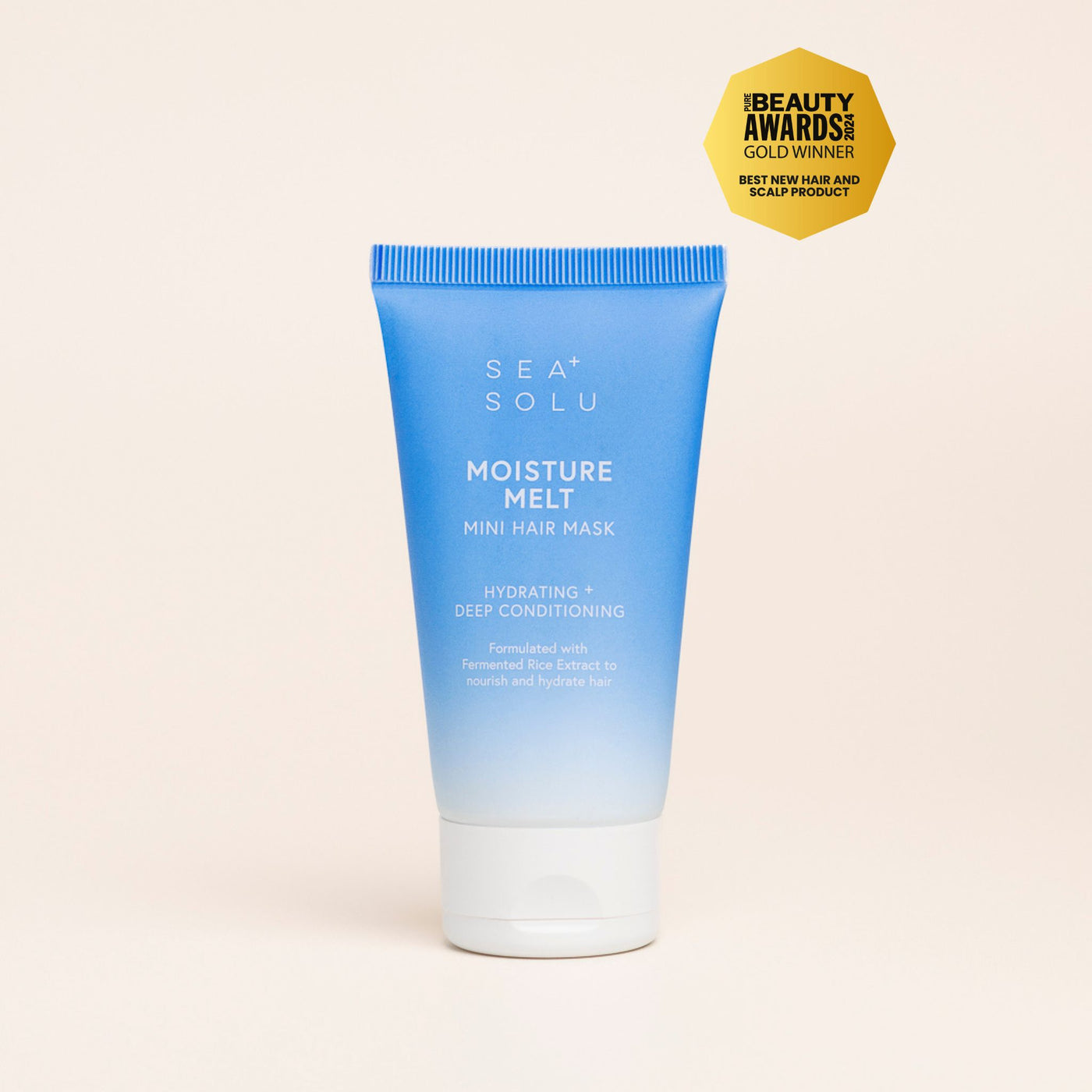 SEA+SOLU Mini Moisture Melt Mask 50ml —
travel size deep conditioning treatment