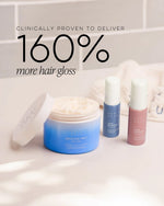 SEA+SOLU Moisture Melt Mask — clinically
proven 160% more gloss and shine