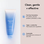 SEA+SOLU Moisture Melt Shampoo —
sulphate and silicone-free hydrating shampoo,