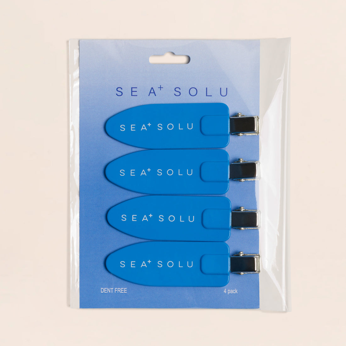 SEA+SOLU Creaseless Clips 4pc Set